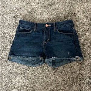 Old Navy Dark Wash Jean Shorts